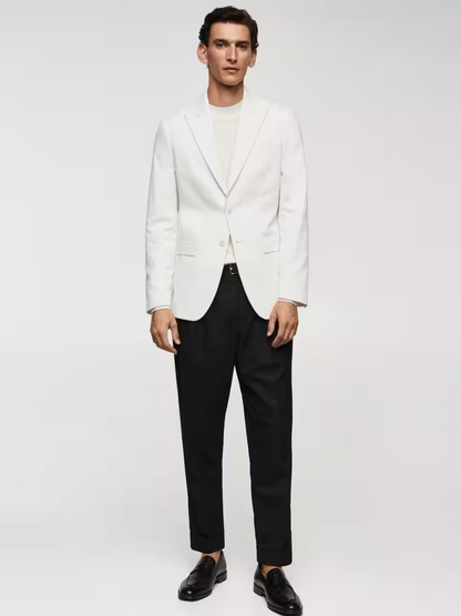 Slim fit corduroy blazer
