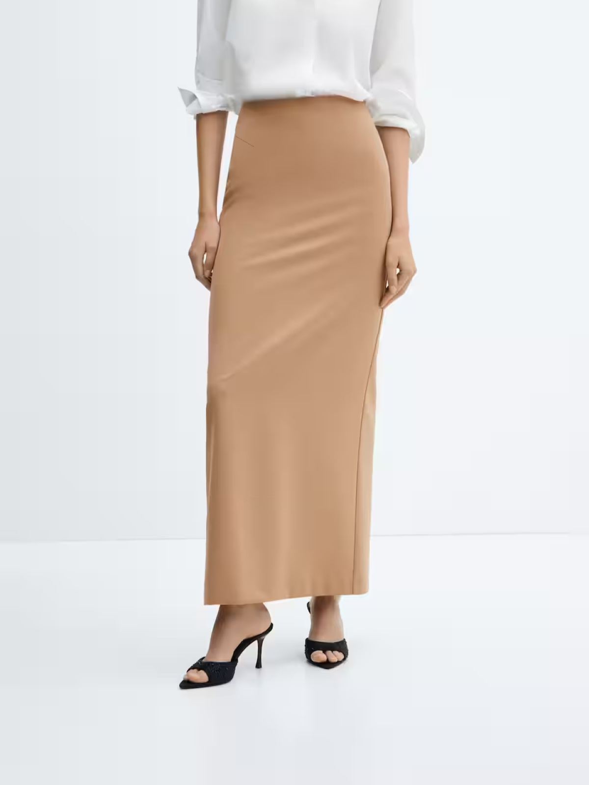 Straight long skirt