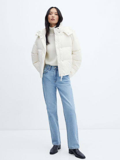 Short quilted anorak