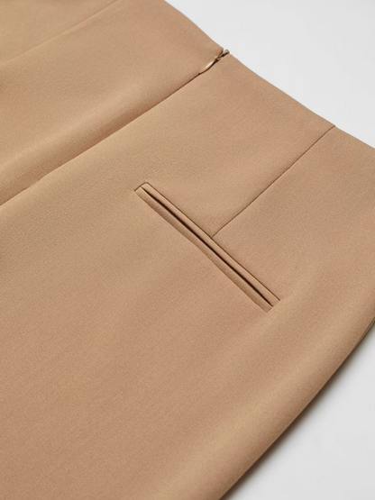 Straight long skirt