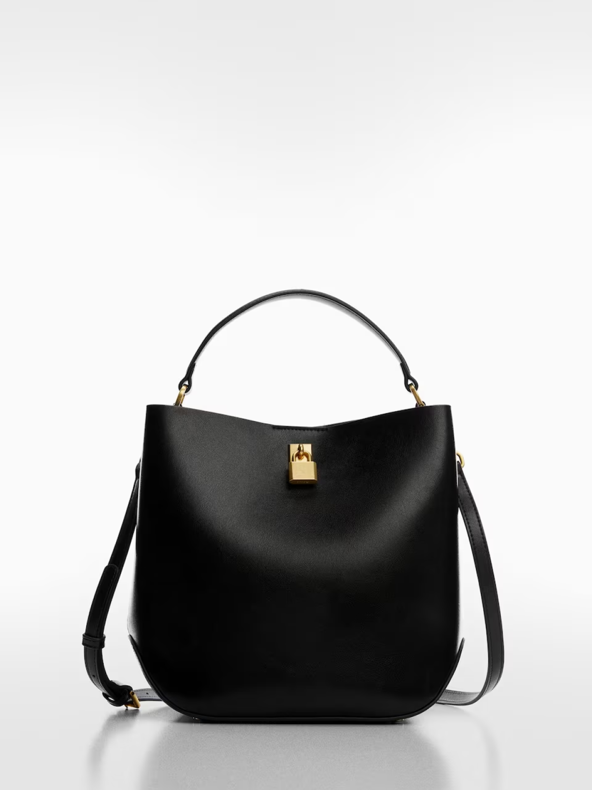 Shopper bag with padlock